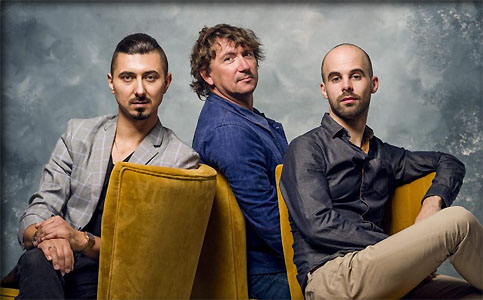 Adam Baldych avec Vincent Courtois et Rogier Telderman