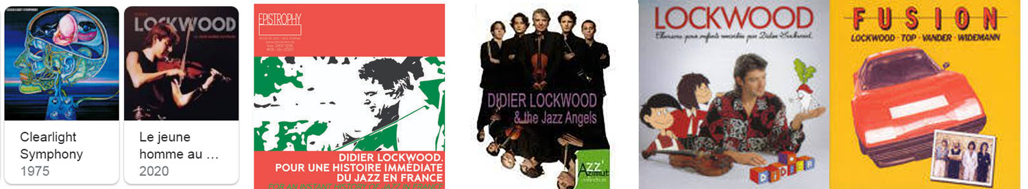 Didier Lockwood discographie