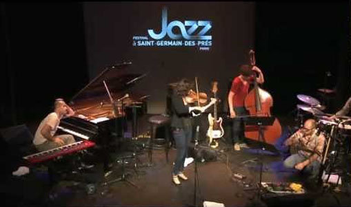 Fiona Monbet jazz à Saint germain des prés
