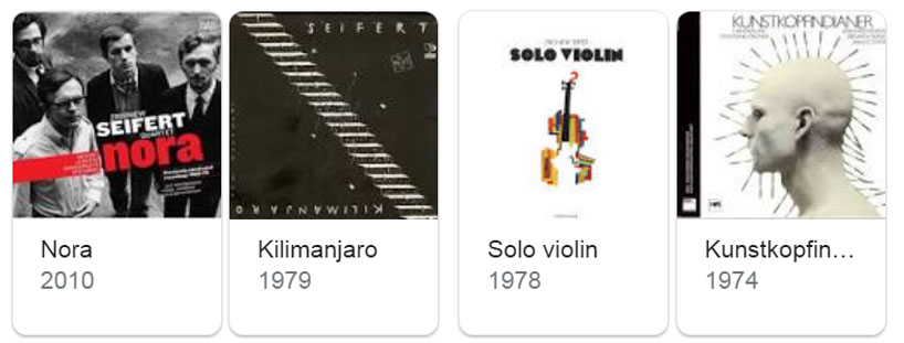 Zbigniew SEIFERT discographie