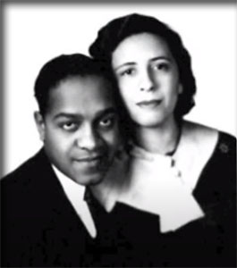 Eddie South et sa compagne