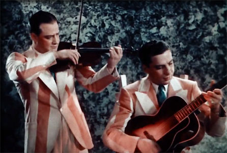 Joe Venuti violoniste de jazz avec Eddie lang